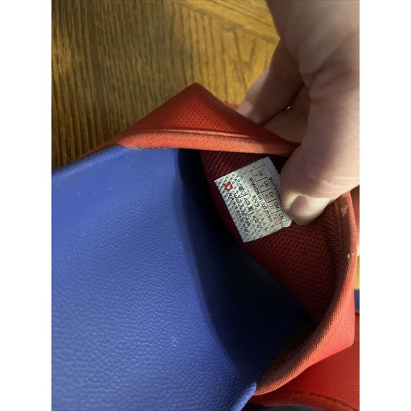 The North Face Mens Base Camp Sandal Slides Size 9 M Red & Blue Basecamp - Picture 6 of 16